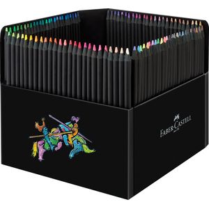 Creioane colorate 100 culori Black Ed Faber-Castell