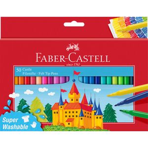 Carioci 50 culori Faber-Castell