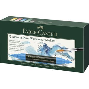 Marker solubil a.durer 5 buc/set Faber-Castell