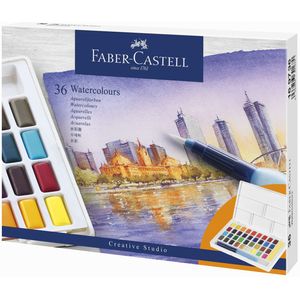 Acuarele 36 culori Creative Studio Faber-Castell