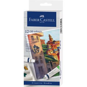 Culori uleiuri 12 culori 9 ml Faber-Castell