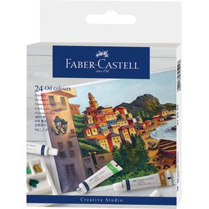 Culori uleiuri 24 culori 9 ml Faber-Castell