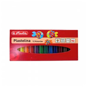 Plastilina 12 culori/set Herlitz