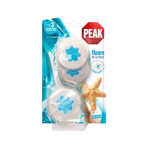 Rezerva odorizant WC Peak 3 x 45 g Floare curatare Ocean