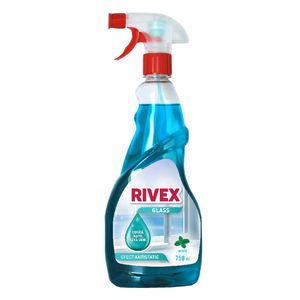 Detergent geamuri cu pulverizator 750 ml Rivex Menta