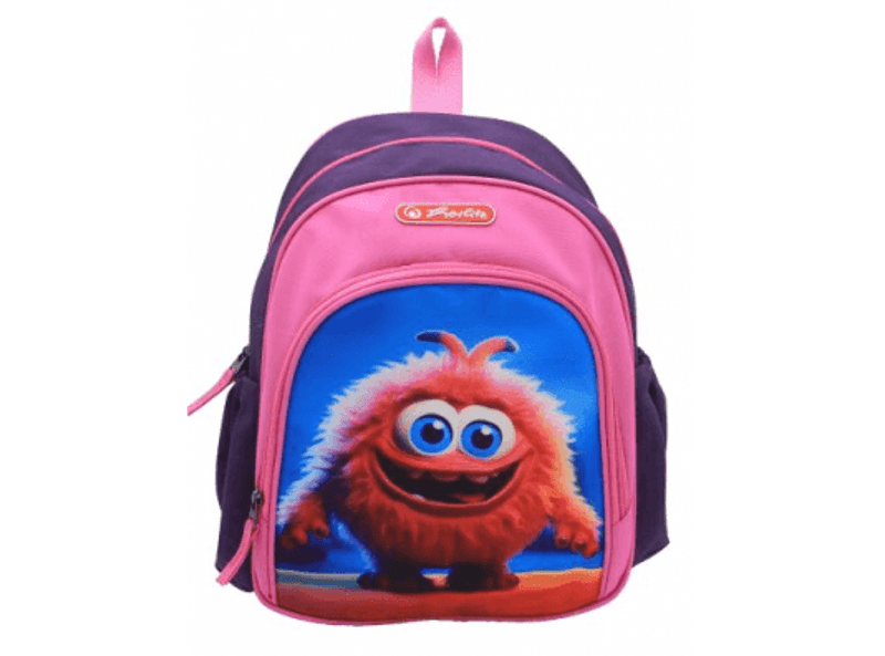 Ghiozdan pentru fete Herlitz Cool Pink Monster - Dacris.net