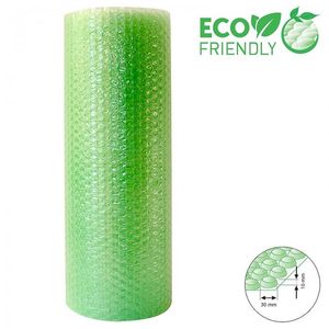 Folie cu bule de aer mari Eco Friendly 1200 mm x 50 m verde