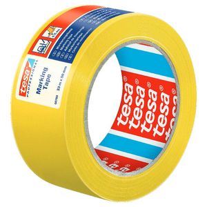 Banda adeziva marcare 50 mm x 33 m galben 60760 Tesa