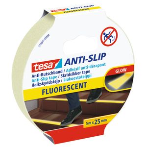 Banda adeziva antialunecare 25 mm x 5 m fluorescent 55580 Tesa