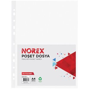 Folie de protectie Norex A4 35 microni 100 bucati/set