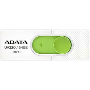 USB UV320 64GB WHITE/GREEN RETAIL