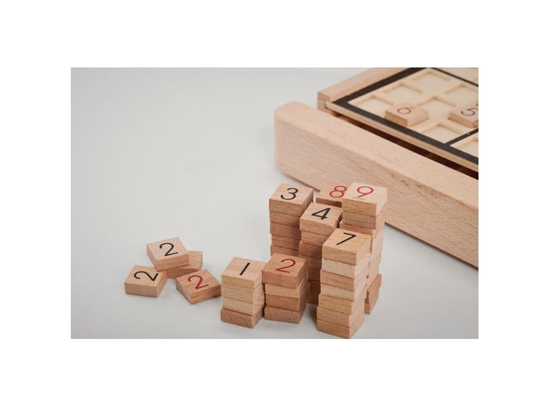 Joc de masa sudoku din lemn - Dacris.net