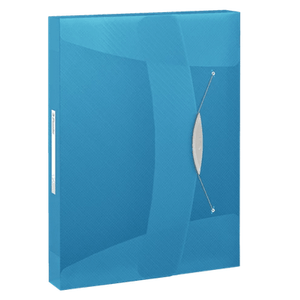 Mapa plastic Esselte Vivida Jumbo albastru