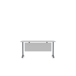 Birou operational silver 120 x 80 x 75 cm alb