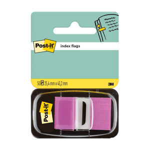 Index Clasic Post-it ® 25.4 mm x 43.2 mm 50 file in dispenser