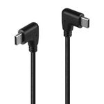Cablu-Lindy-USB-C-2-x-90-1m-negru-0
