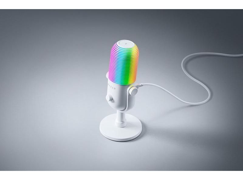 Microfon Razer Seiren V3 Chroma RGB alb - Dacris.net