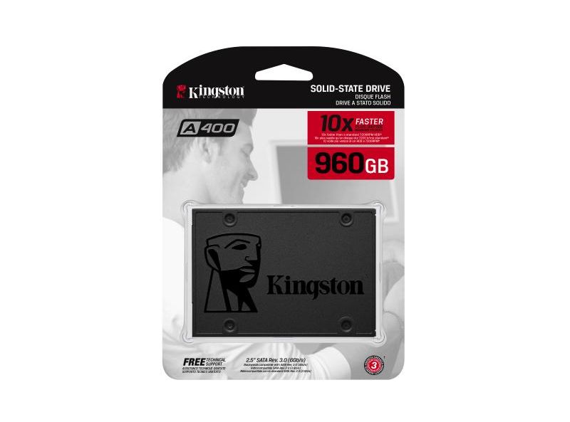 SSD Kingston A400, 960GB, 2.5