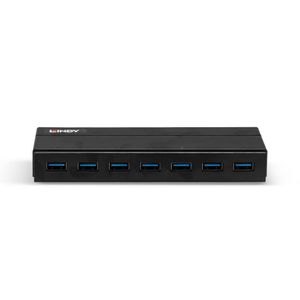 Charging Hub Lindy 7 Port USB 3.1, negru