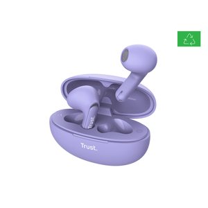 Casti Trust Yavi wireless earph., violet