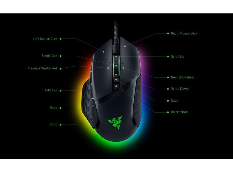 Mouse Razer Basilisk V3 PRO, negru - Dacris.net