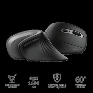 Mouse Trust Verro Ergonomic 1600 DPI, ng