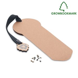 Semn de carte cu seminte pin