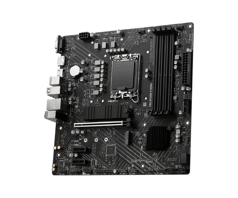 Placa-de-baza-MSI-PRO-B760M-P-DDR4-LGA1700-SPECIFICATIONS-Model-Name-PRO-B760M-P-DDR4-CPU-Support-Supports-12th-13th-Gen-Intel-Core-Processors-0