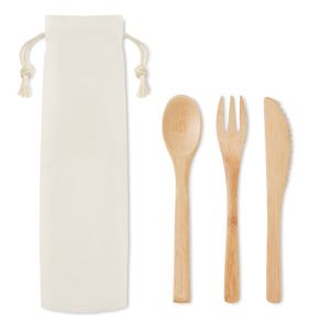 Set de tacamuri de bambus