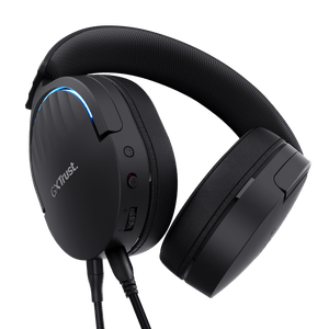Casti Trust GXT 490P Fayzo cu fir, negru