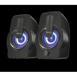 Boxe Trust Gemi RGB 2.0, 6W, negru