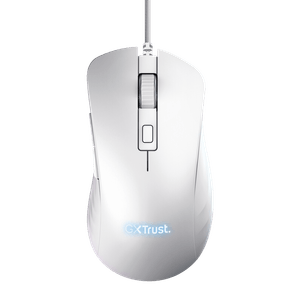 Mouse Trust GXT924W YBAR+ 25600 DPI, alb