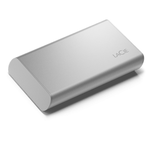 SSD Extern LaCie, 2TB, Silver, USB 3.2