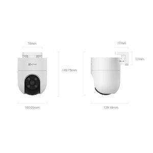 CAMERA WIFI 3MP 4MM IR 30M IP67