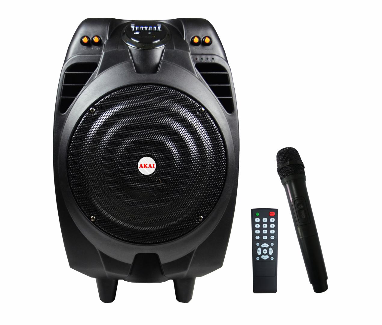 Boxa portabila Akai cu troller 50W negru