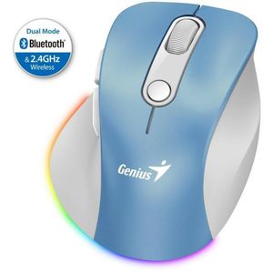 Mouse Genius Ergo 9000S 2400 DPI, albast