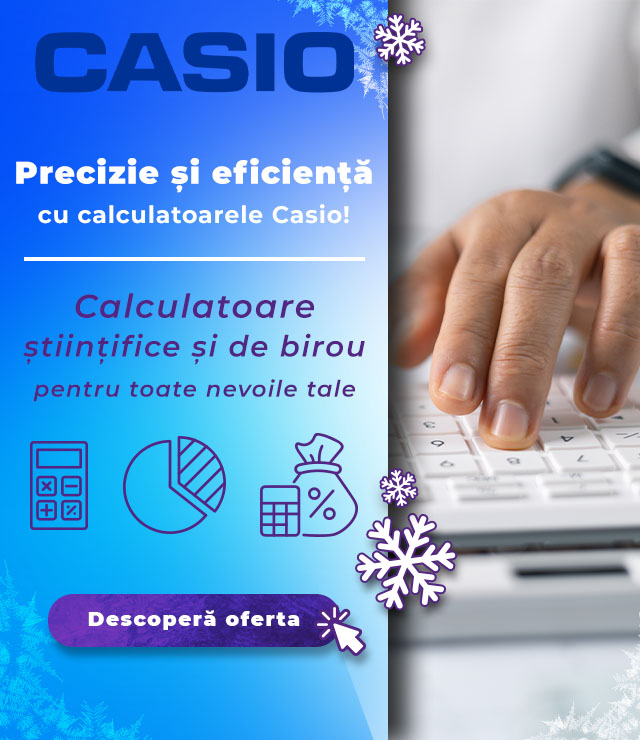 Casio – calculatoare de birou și științifice