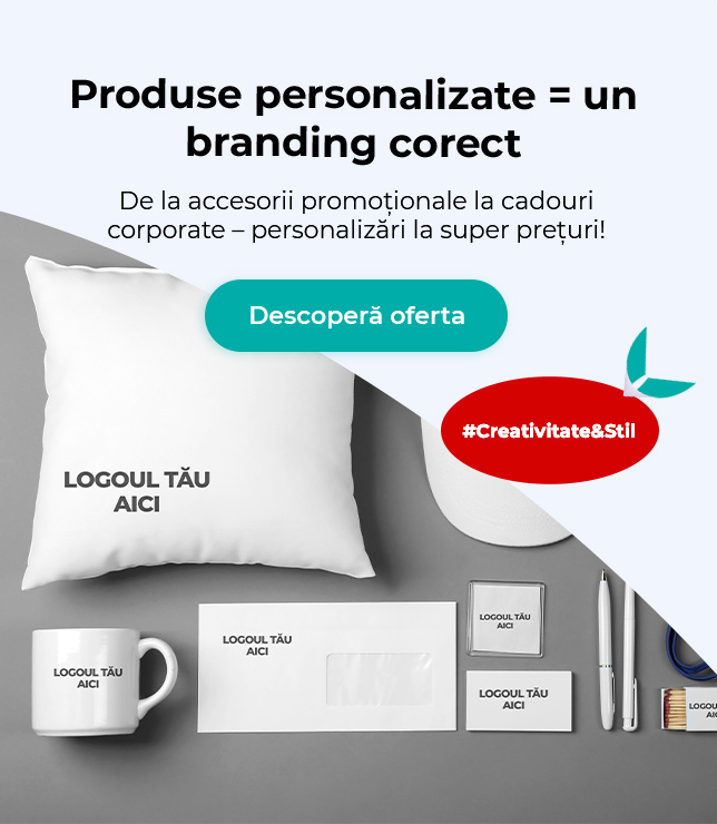 Produse personalizate = un branding corect