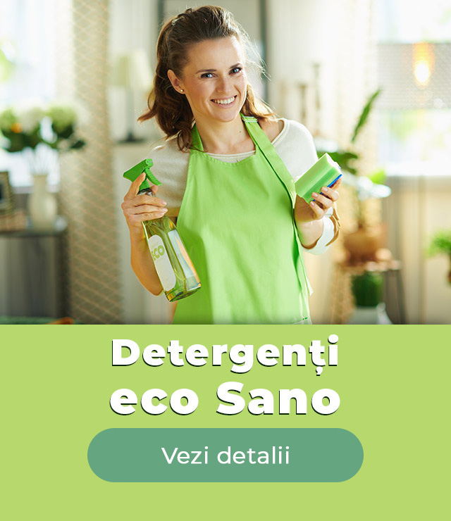 Descopera gama completa de detergenti eco Sano